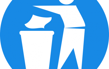 Reciclaje de papel en la oficina