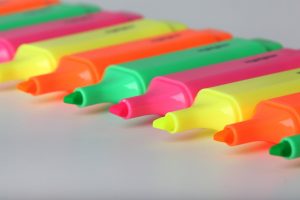 Cómo usar correctamente los subrayadores para estudiar