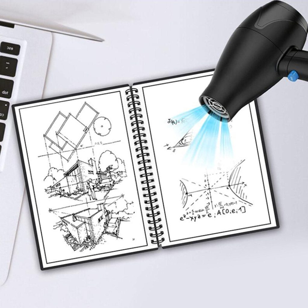 Cuadernos reutilizables con borrado térmico 