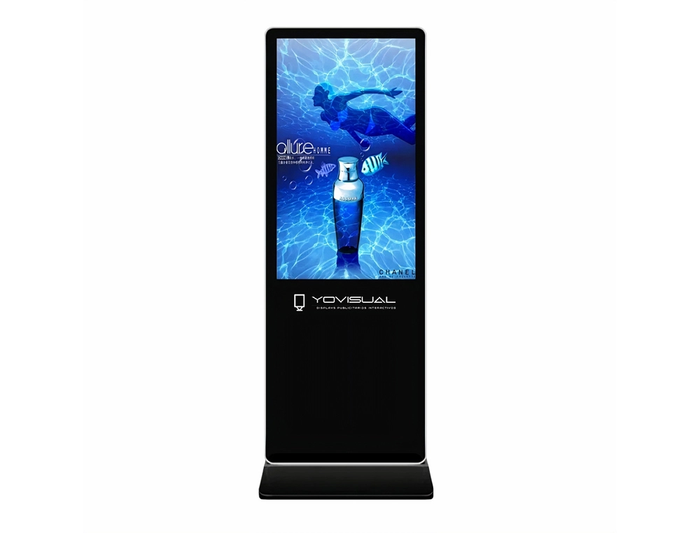Pantalla interactiva yovisual totem tactil 1920x1080 full hd 1200:1 pantalla 43